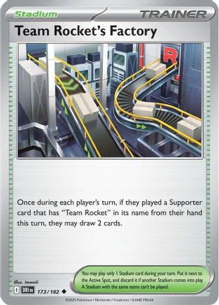 Team Rocket's Factory - SV10: Destined Rivals #173