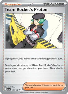 Team Rocket's Proton - 177/182 - SV10: Destined Rivals #177