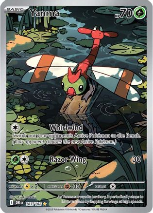 Yanma - 183/182 - SV10: Destined Rivals #183