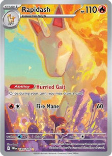 Rapidash - 189/182 - SV10: Destined Rivals #189