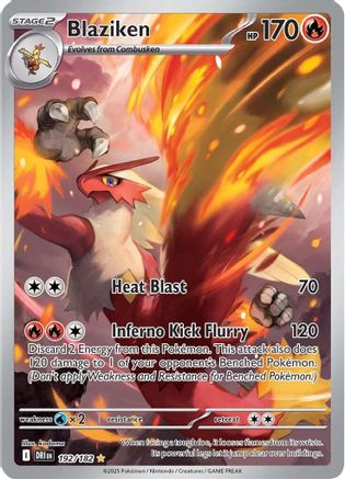 Blaziken - 192/182 - SV10: Destined Rivals #192