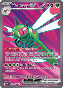 Yanmega ex - 206/182 - SV10: Destined Rivals #206
