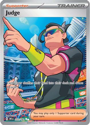 Judge - 222/182 - SV10: Destined Rivals #222