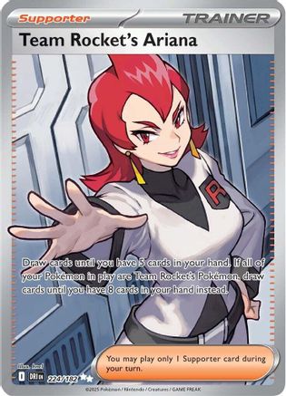 Team Rocket's Ariana - 224/182 - SV10: Destined Rivals #224