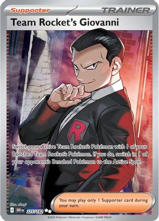 Team Rocket's Giovanni - 225/182 - SV10: Destined Rivals #225