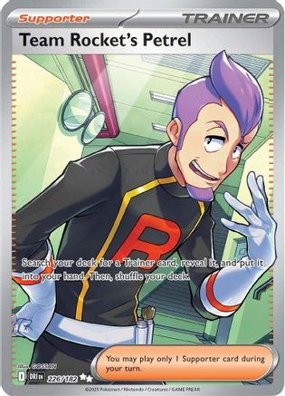 Team Rocket's Petrel - 226/182 - SV10: Destined Rivals #226