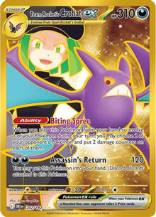 Team Rocket's Crobat ex - 242/182 - SV10: Destined Rivals #242