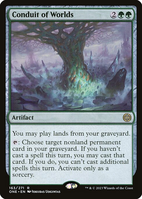 *Foil Conduit of Worlds — ONE — 163