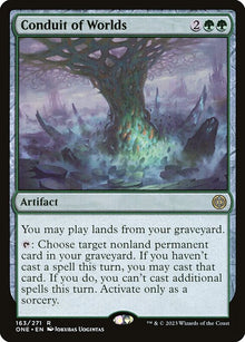 Conduit of Worlds - (one-163) - Near Mint (*Foil )