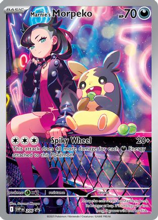 Marnie’s Morpeko - SV: Scarlet & Violet Promo Cards #206
