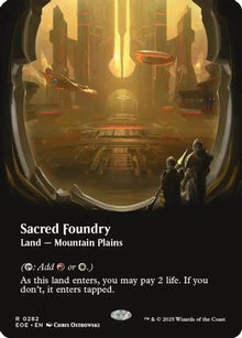 Sacred Foundry (Borderless) - Edge of Eternities #282