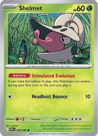 Shelmet - SV: White Flare #008