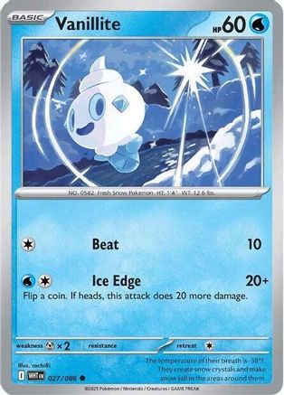 Vanillite - SV: White Flare #027
