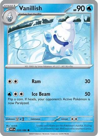 Vanillish - SV: White Flare #028