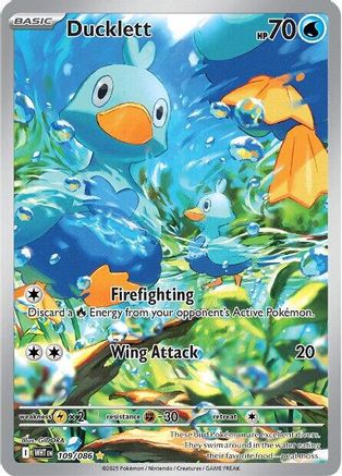 Ducklett - 109/086 - SV: White Flare #109