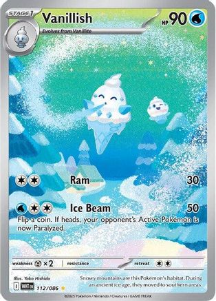 Vanillish - 112/086 - SV: White Flare #112