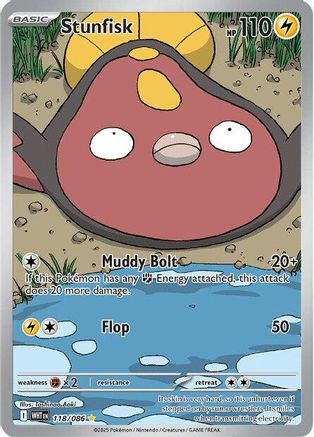 Stunfisk - 118/086 - SV: White Flare #118