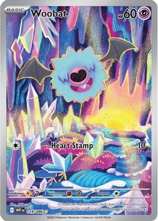 Woobat - 119/086 - SV: White Flare #119
