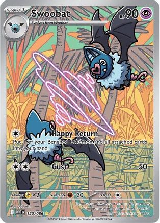 Swoobat - 120/086 - SV: White Flare #120