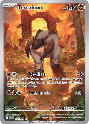 Terrakion - 135/086 - SV: White Flare #135