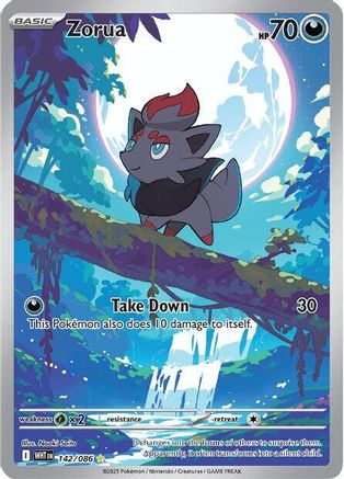 Zorua - 142/086 - SV: White Flare #142