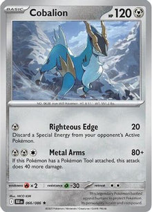 Cobalion - SV: Black Bolt #066