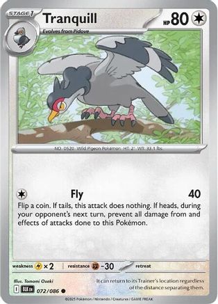 Tranquill - SV: Black Bolt #072