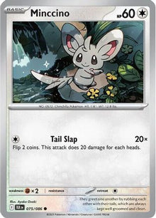Minccino - SV: Black Bolt #075