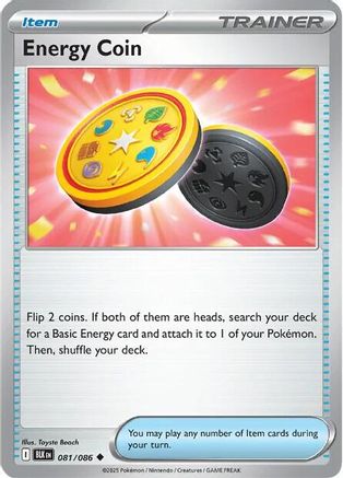 Energy Coin - SV: Black Bolt #081