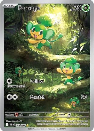 Pansage - 089/086 - SV: Black Bolt #089