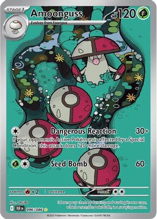 Amoonguss - 096/086 - SV: Black Bolt #096