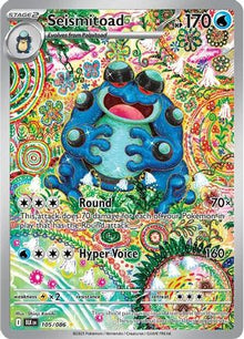 Seismitoad - 105/086 - SV: Black Bolt #105