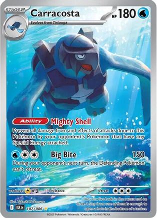 Carracosta - 107/086 - SV: Black Bolt #107