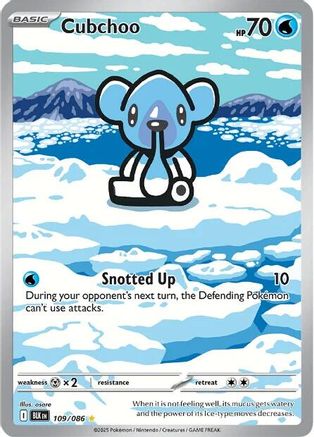 Cubchoo - 109/086 - SV: Black Bolt #109
