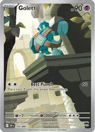 Golett - 122/086 - SV: Black Bolt #122