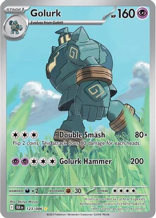 Golurk - 123/086 - SV: Black Bolt #123