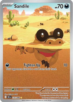 Sandile - 135/086 - SV: Black Bolt #135