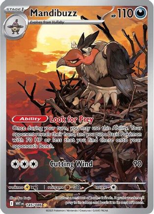 Mandibuzz - 145/086 - SV: White Flare #145