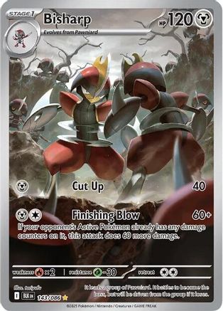 Bisharp - 143/086 - SV: Black Bolt #143