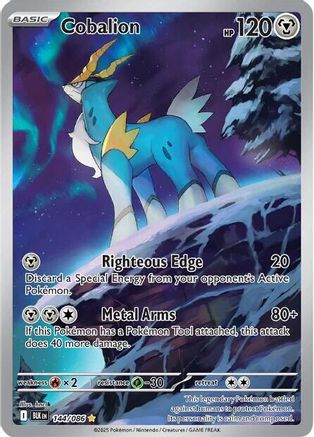 Cobalion - 144/086 - SV: Black Bolt #144