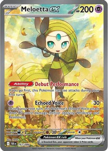 Meloetta ex - 167/086 - SV: Black Bolt #167