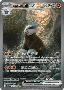 Excadrill ex - 168/086 - SV: Black Bolt #168