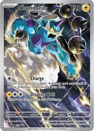 Thundurus - 209 - SV: Scarlet & Violet Promo Cards #209