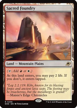 Sacred Foundry - Promo Pack: Edge of Eternities #256