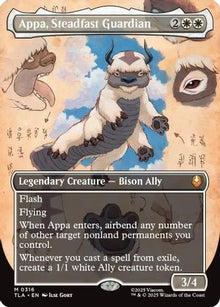 Appa, Steadfast Guardian (Borderless) - Avatar: The Last Airbender #316