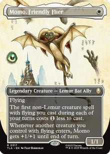 Momo, Friendly Flier (Borderless) - Avatar: The Last Airbender #317