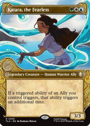 Katara, the Fearless (Showcase) - Avatar: The Last Airbender #350