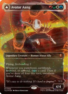 Avatar Aang (Raised Foil) - Avatar: The Last Airbender #363