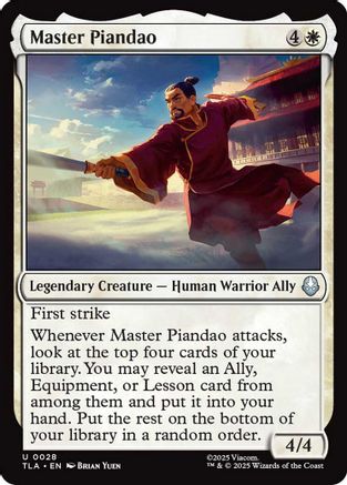 Master Piandao - Avatar: The Last Airbender #28