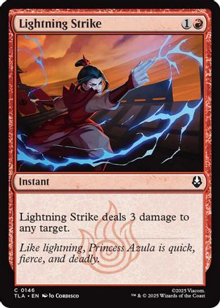 Lightning Strike - Avatar: The Last Airbender #146